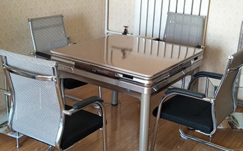 新城街道全自动新城街道新城街道麻将机安装现场